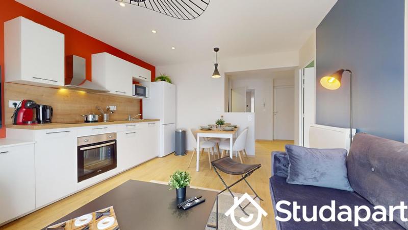 Chambre - 9 m² - 1 pièce