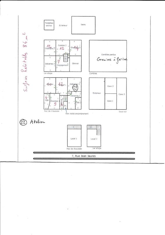 Maison de ville - 178 m² - 9 pièces