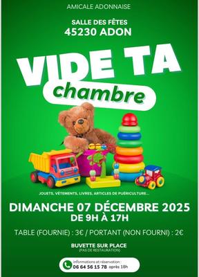 Vide ta chambre