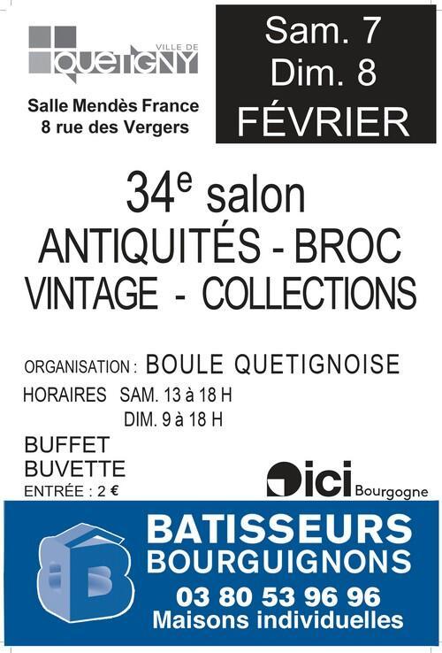 34ème salon antiquités brocante vintage et collections