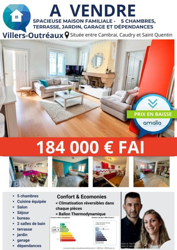 Maison - 214 m² - 12 pièces