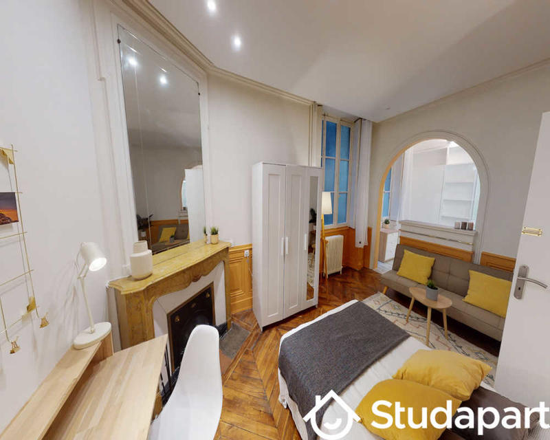 Chambre - 55 m² - 1 pièce