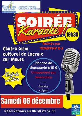 Soirée Karaoké