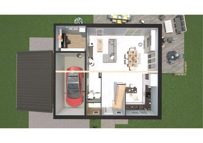 Maison - 111 m² - 4 pièces