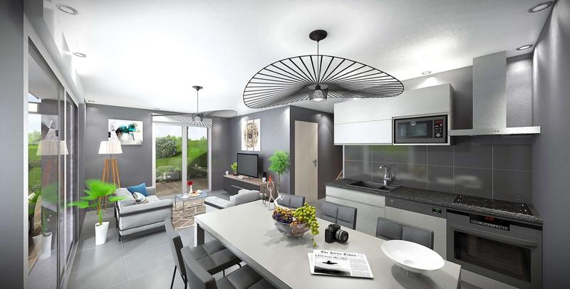 Maison jumelée - 85 m² - 4 pièces