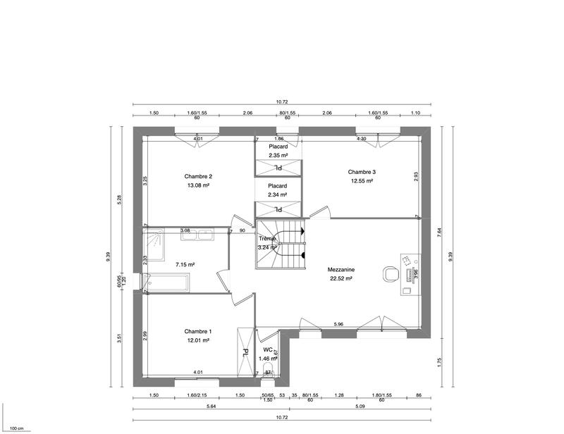 Maison - 168 m² - 6 pièces