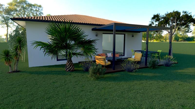 Maison - 70 m² - 3 pièces