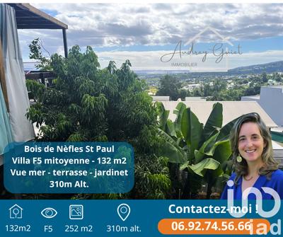 Maison - 132 m² - 5 pièces