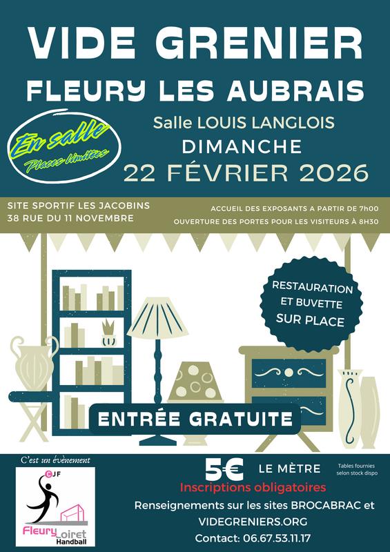 Vide greniers en salle