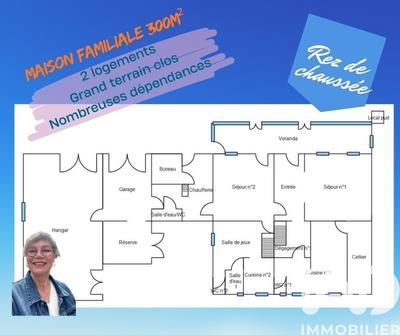 Maison - 296 m² - 11 pièces