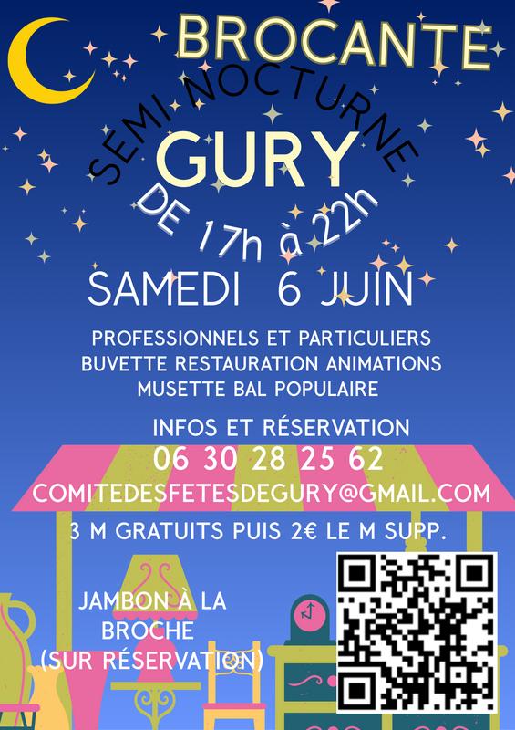 Brocante semi nocturne