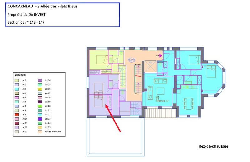 Duplex - 91 m² - 3 pièces