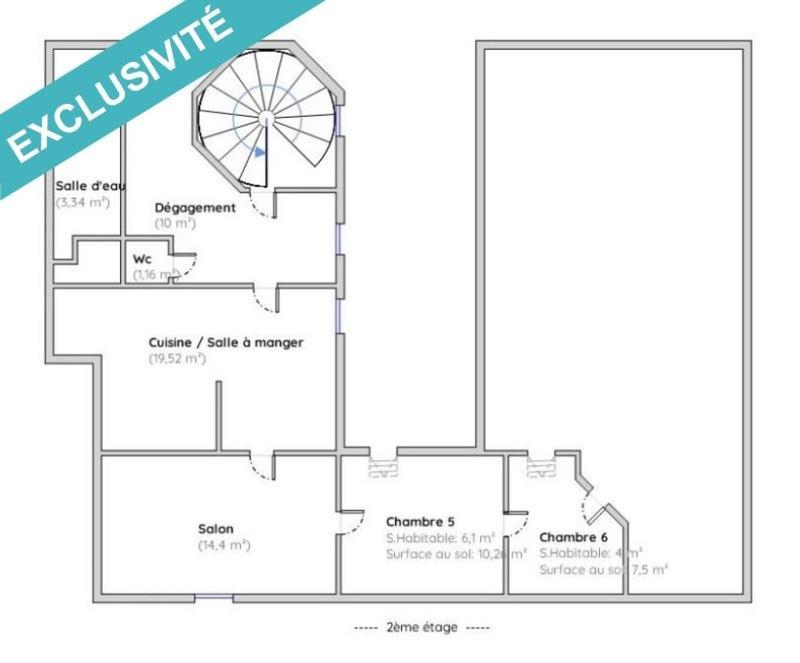 Maison - 200 m² - 20 pièces