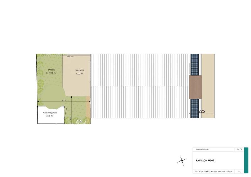 Appartement - 60 m² - 3 pièces