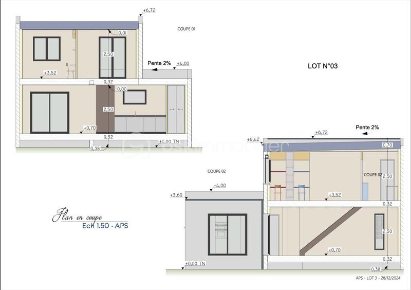 Maison - 81 m² - 3 pièces