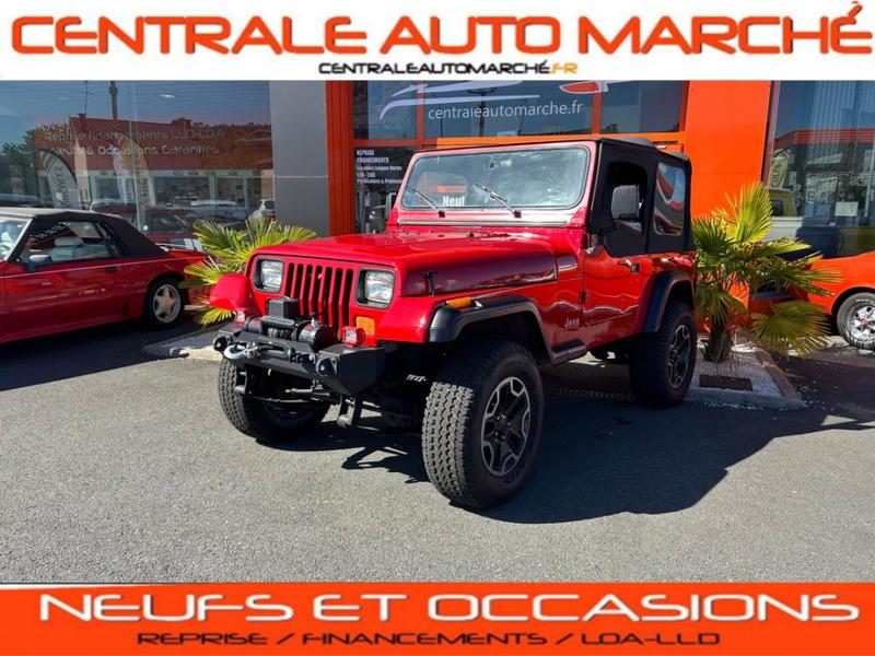Jeep Wrangler 4.0l 6 Cylindres Rouge