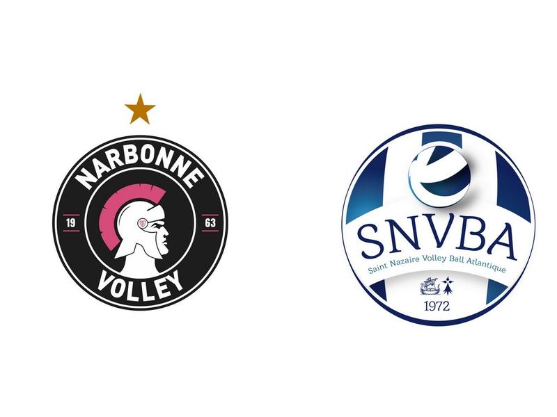 Volley-Ball : Narbonne Volley / Saint Nazaire