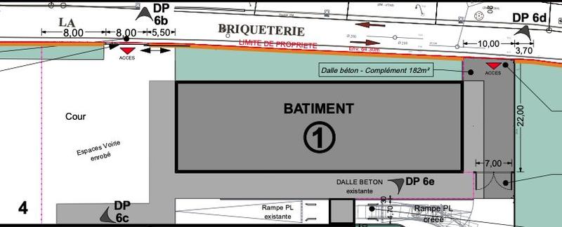 Entrepôt - 1 000 m²