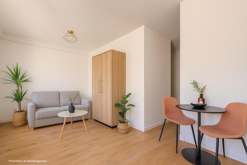 Studio - 17 m² - 1 pièce