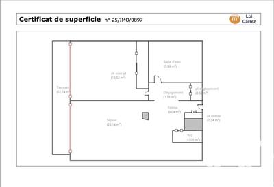 Appartement - 47 m² - 2 pièces