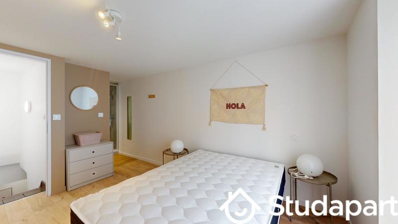 Chambre - 12 m² - 1 pièce