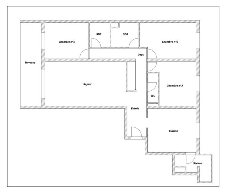 Appartement - 97 m² - 4 pièces