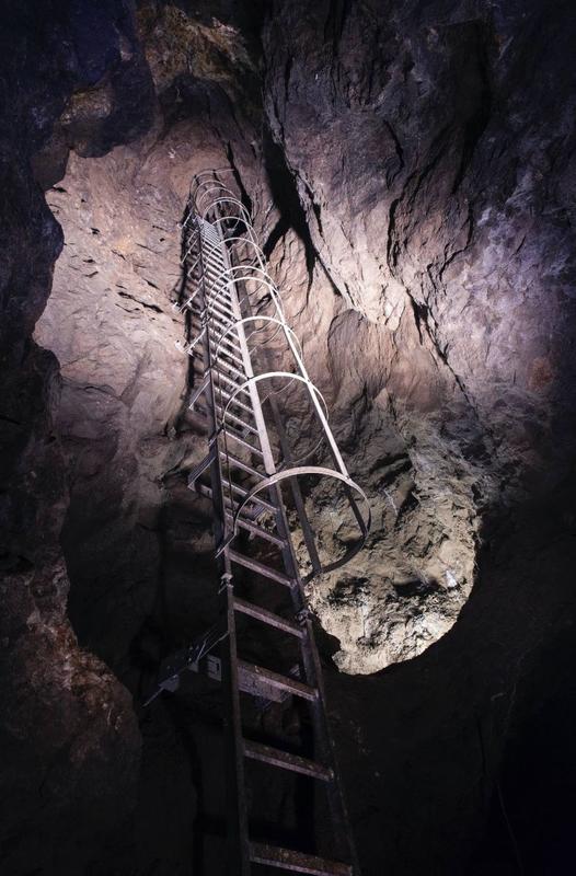 Parc Tellure : Via Ferrata souterraine
