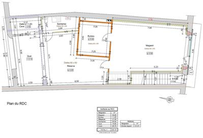 Local commercial - 104 m²