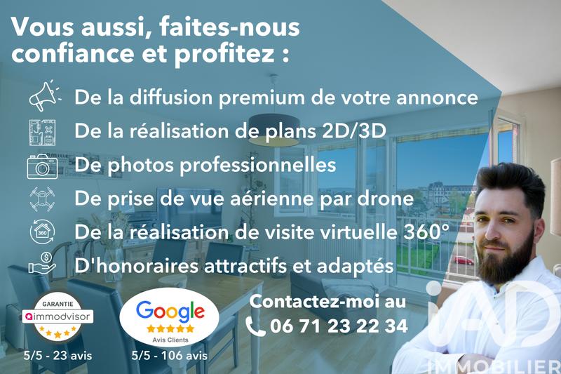 Appartement - 59 m² - 3 pièces