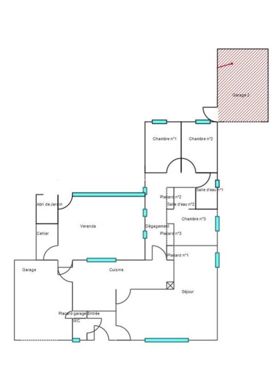 Maison - 88 m² - 4 pièces