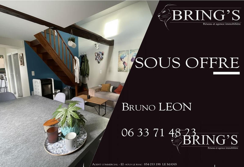 Maison - 72 m² - 3 pièces