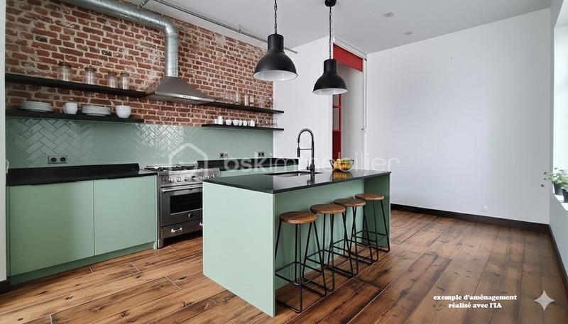 Loft - 140 m² - 6 pièces