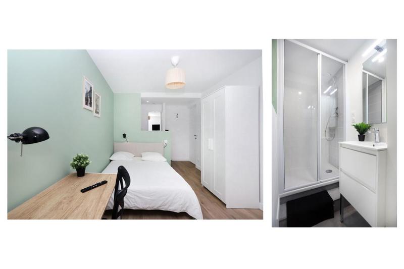 Chambre - 10 m² - 1 pièce