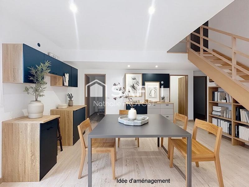 Maison de ville - 134 m² - 6 pièces