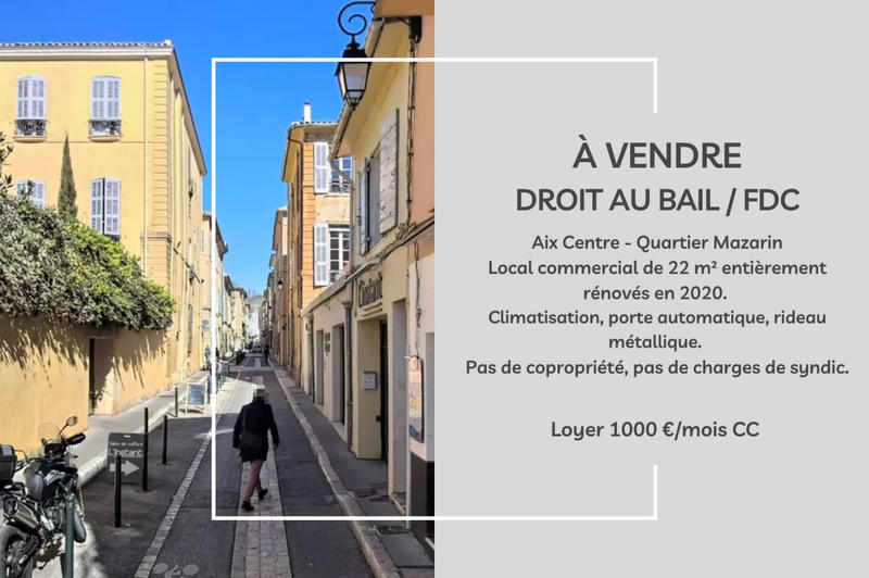 Local commercial - 22 m²