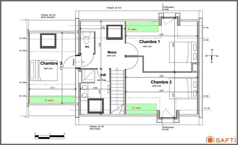 Maison - 91 m² - 4 pièces