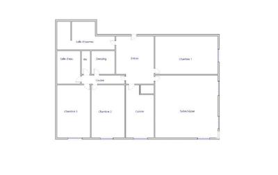 Appartement - 82 m² - 4 pièces