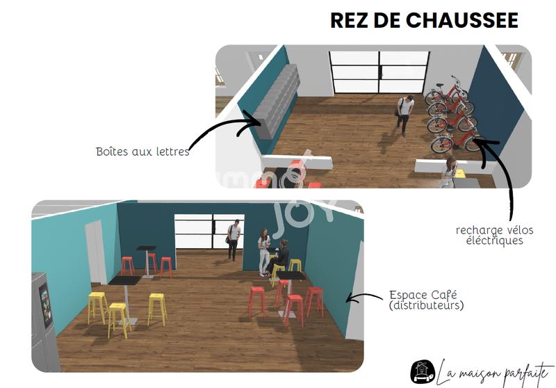 Immeuble - 1 600 m²