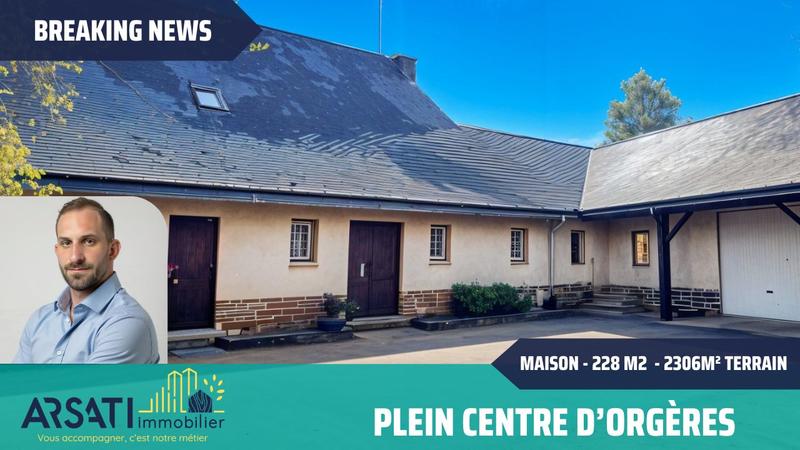 Maison ancienne - 228 m² - 7 pièces