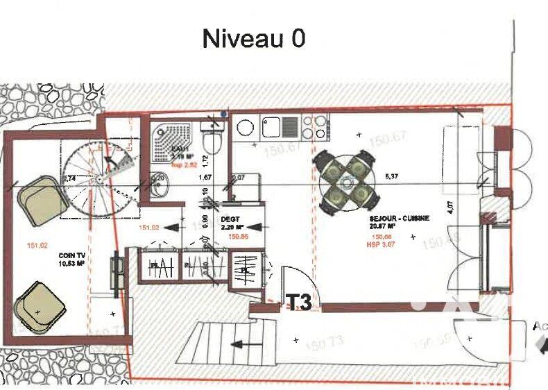 Maison de village - 180 m² - 5 pièces