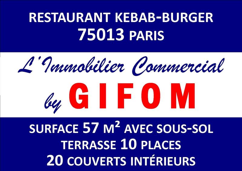 Fonds de commerce - Hôtellerie / Restauration - 57 m²