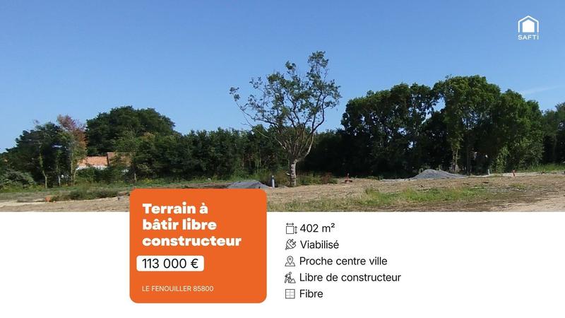 Terrain - 402 m²