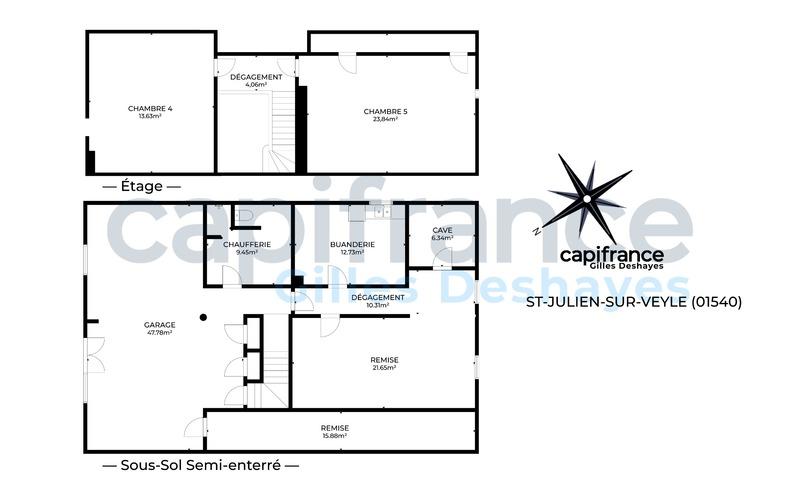 Maison - 169 m² - 6 pièces