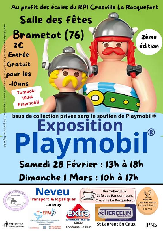 2ème exposition Playmobil®