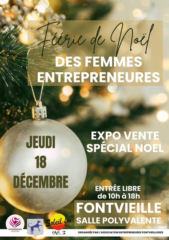 Féérie de Noël des Femmes Entrepreneures Fontvielloises
