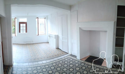 Maison ancienne - 97 m² - 5 pièces