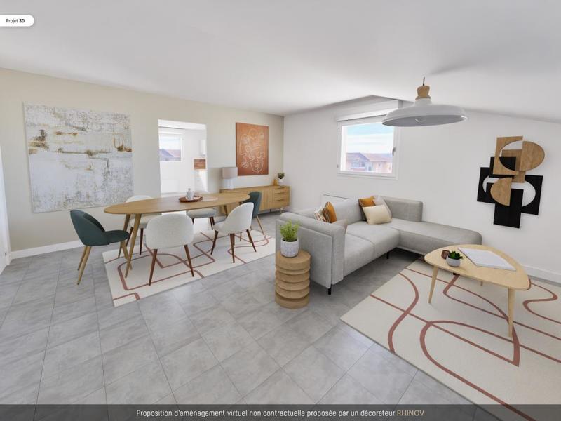 Appartement - 54 m² - 2 pièces