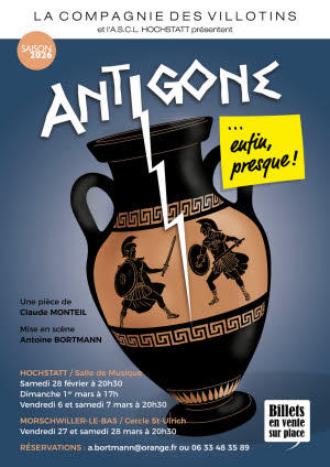 Théâtre - Antigone … Enfin presque!