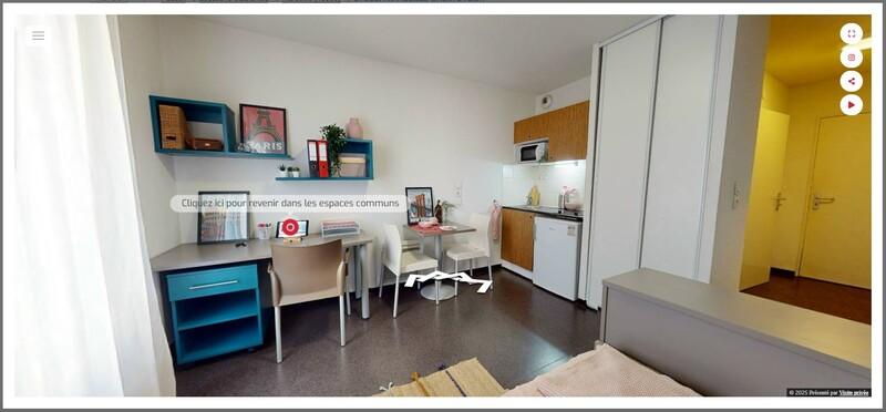 Appartement - 19 m² - 1 pièce