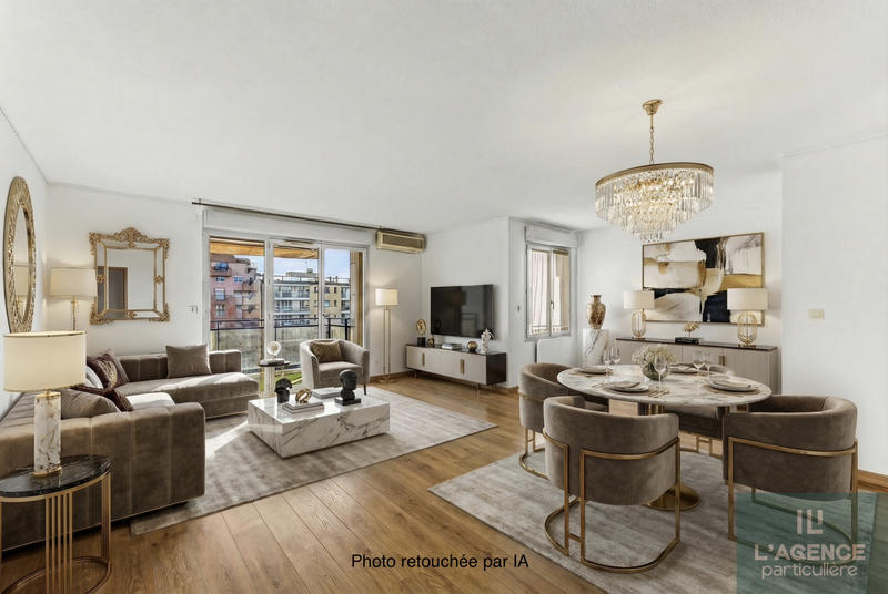 Appartement - 100 m² - 3 pièces